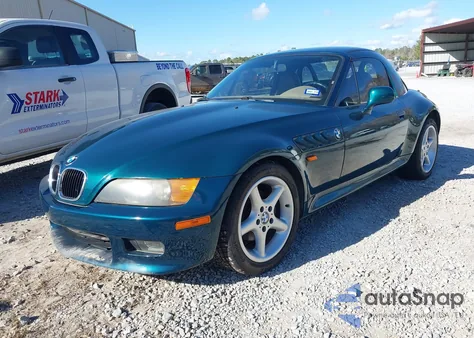 1998 BMW Z3 2.8 z USA, uszkodzony, nr VIN 4USCJ3321WLC10717